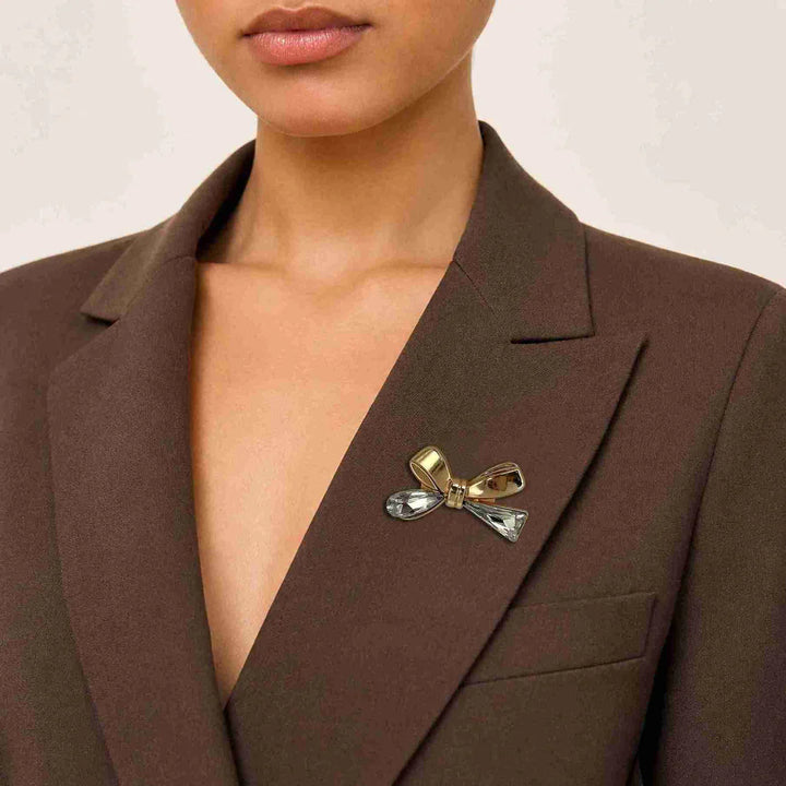 Emerald Girandole Brooch Pin
