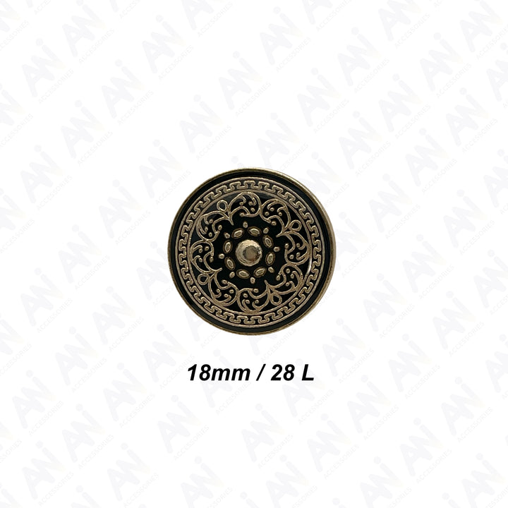 Royal Elegance Metal Buttons