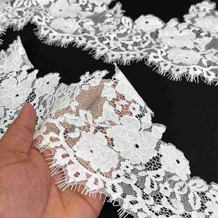 Floral & Leafy Chantilly Lace | 3 Meters | FEL-1 N