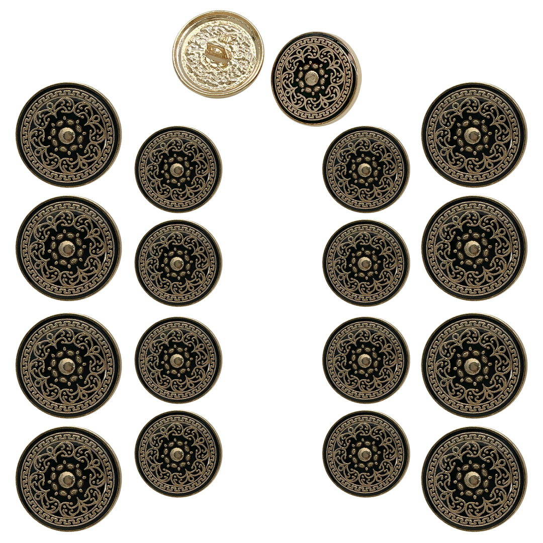 Royal Elegance Metal Buttons