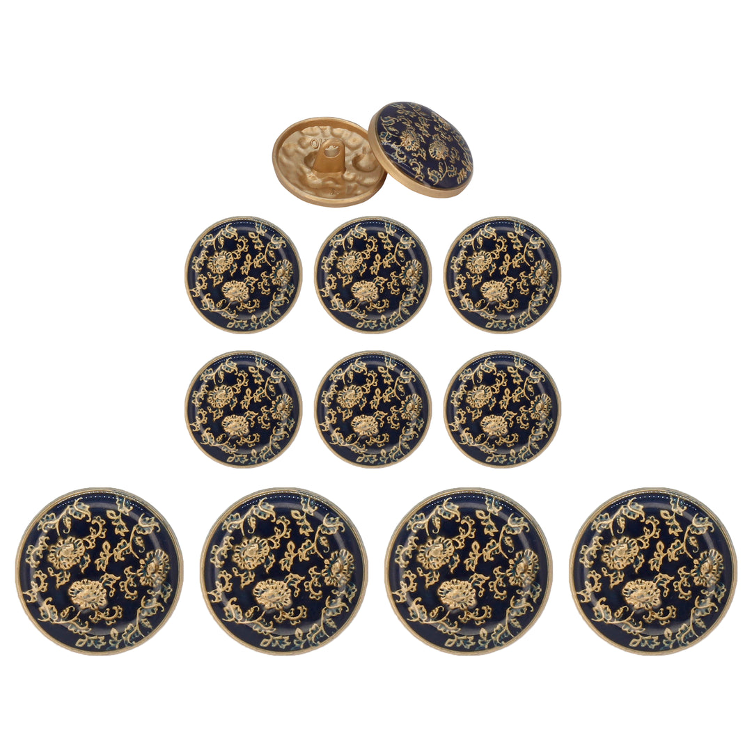 Elegant Floral Style Buttons