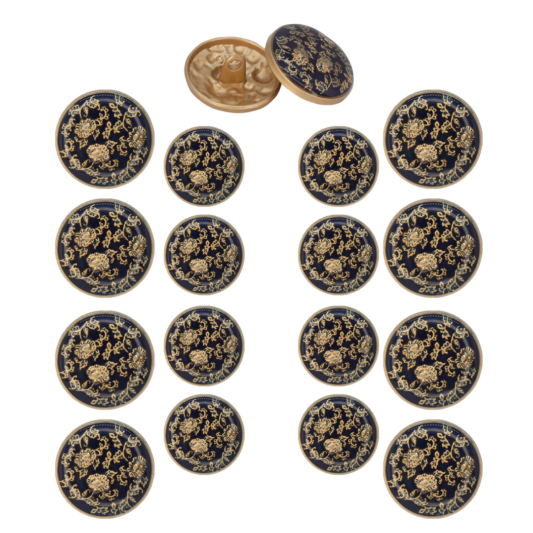 Elegant Floral Style Buttons