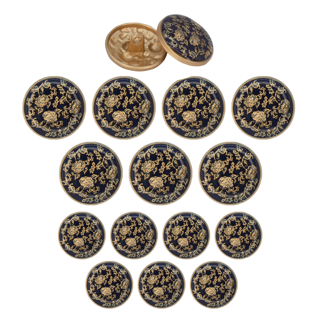 Elegant Floral Style Buttons