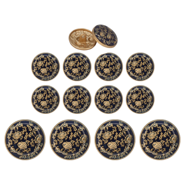 Elegant Floral Style Buttons