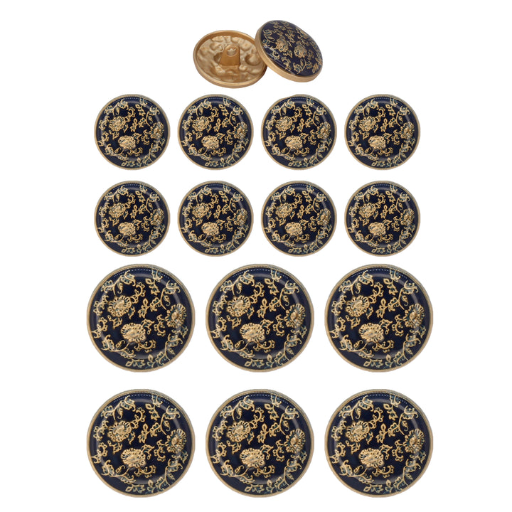 Elegant Floral Style Buttons