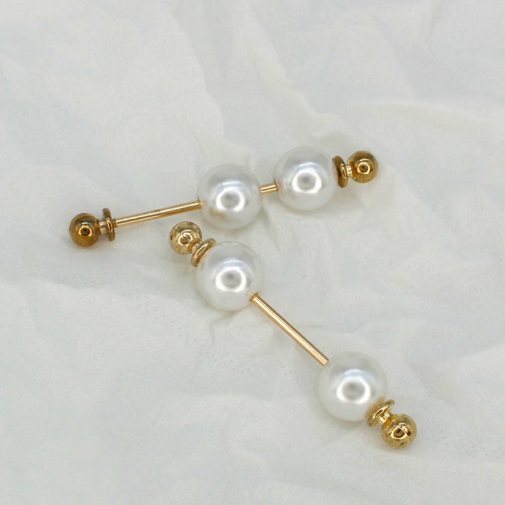 Pearl Bar Brooch