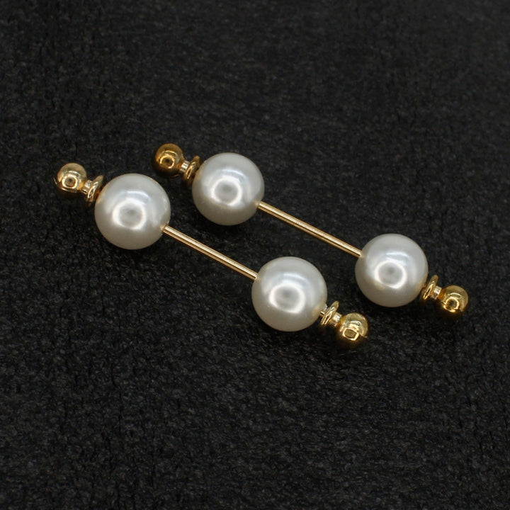 Pearl Bar Brooch