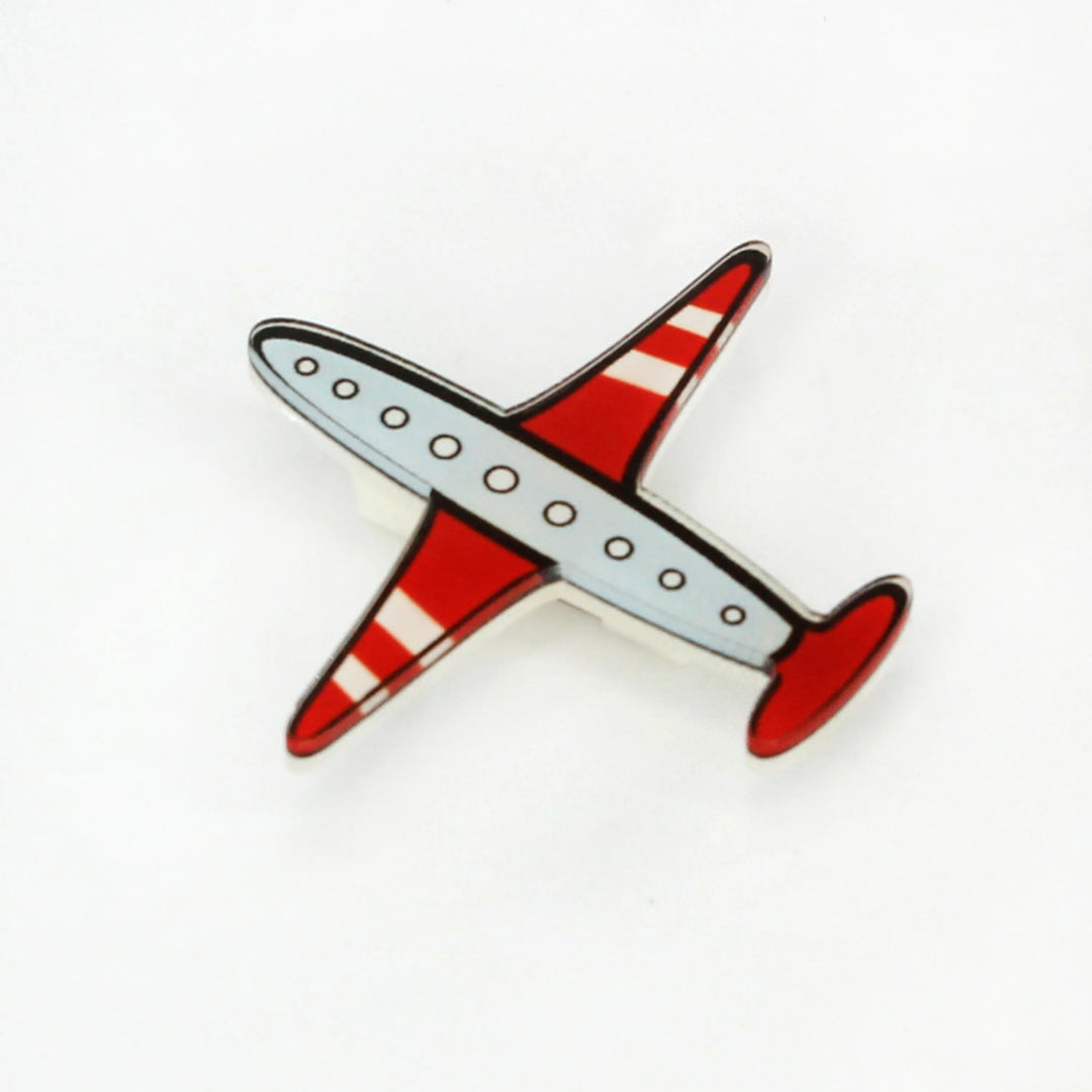Aeroplane Brooch Pin