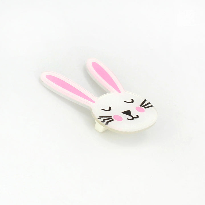 Acrylic Duel Bunny Brooch