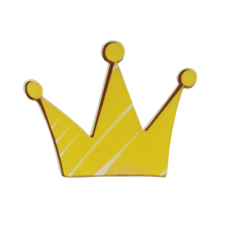 Golden Crown Brooches