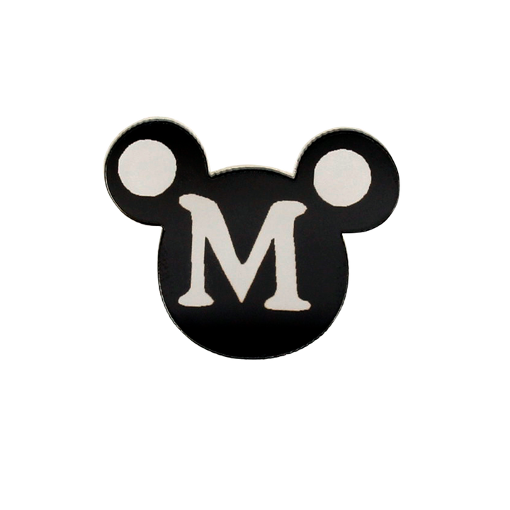 Mickey Monogram Brooch