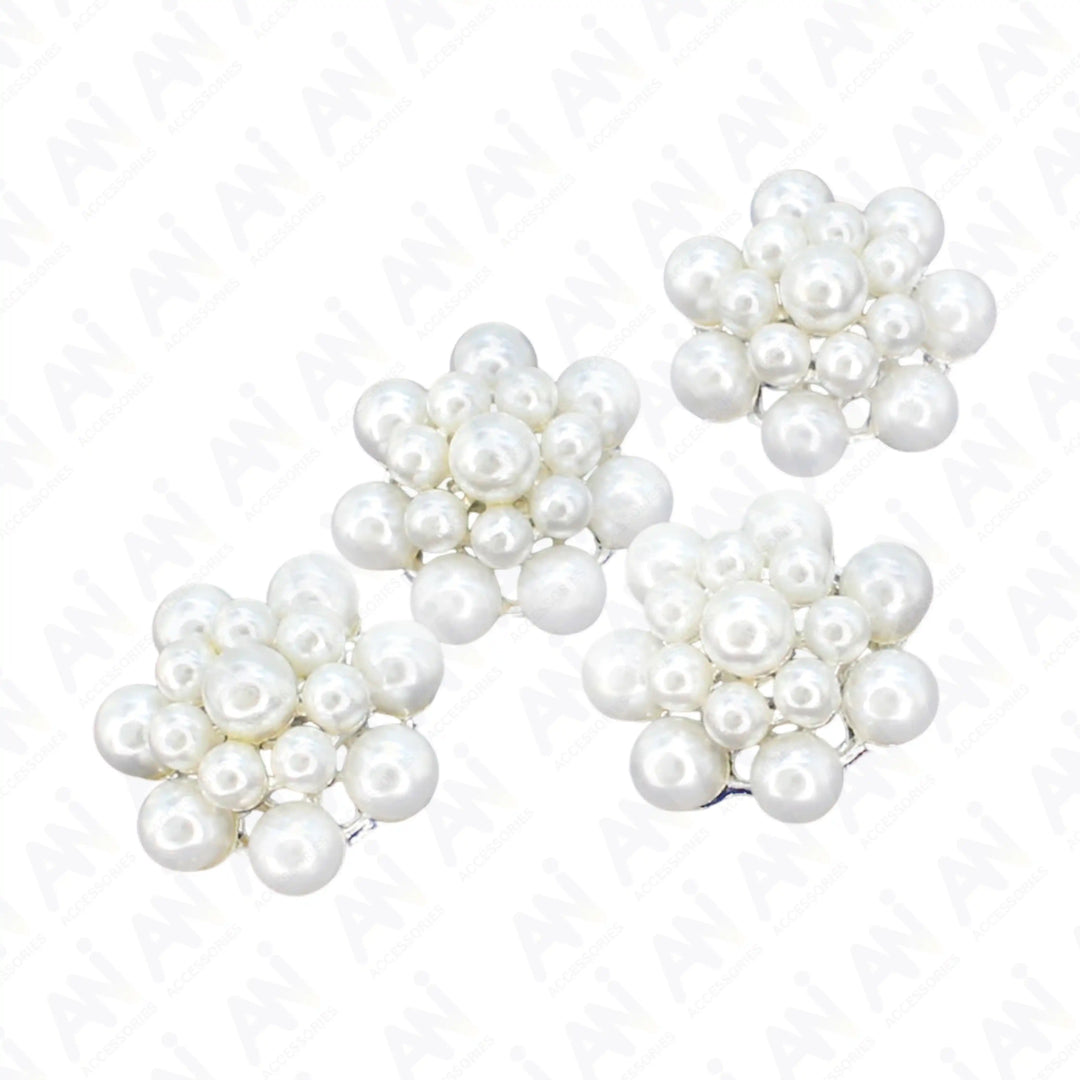 Bunch Style Pearl Metal Buttons | 19mm(30L)