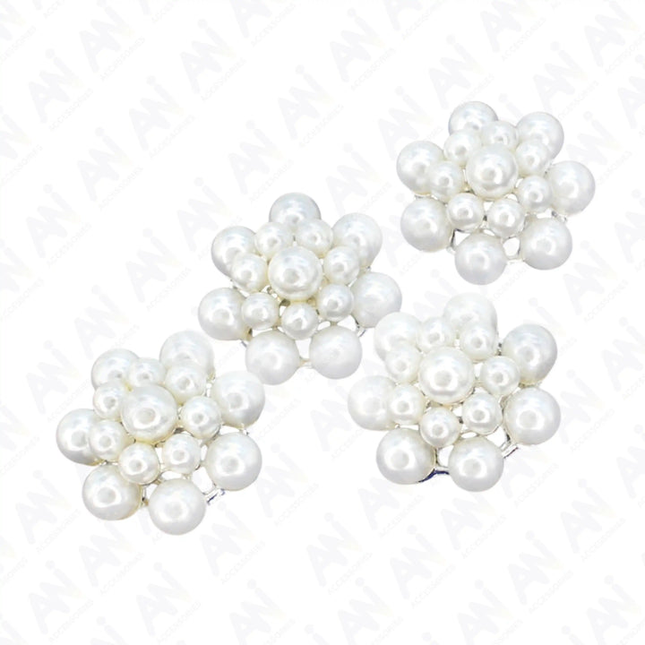 Bunch Style Pearl Metal Buttons | 19mm(30L)