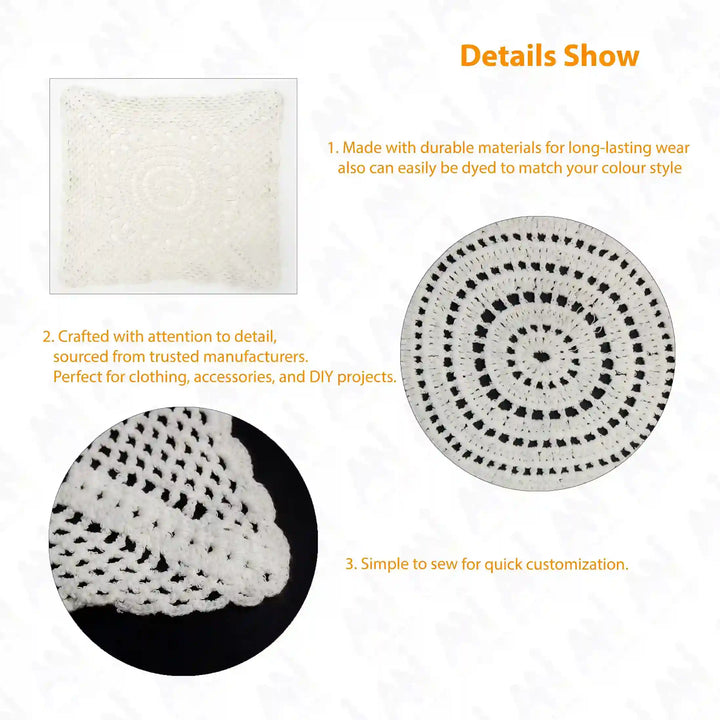 Crochet Square Doily Patch