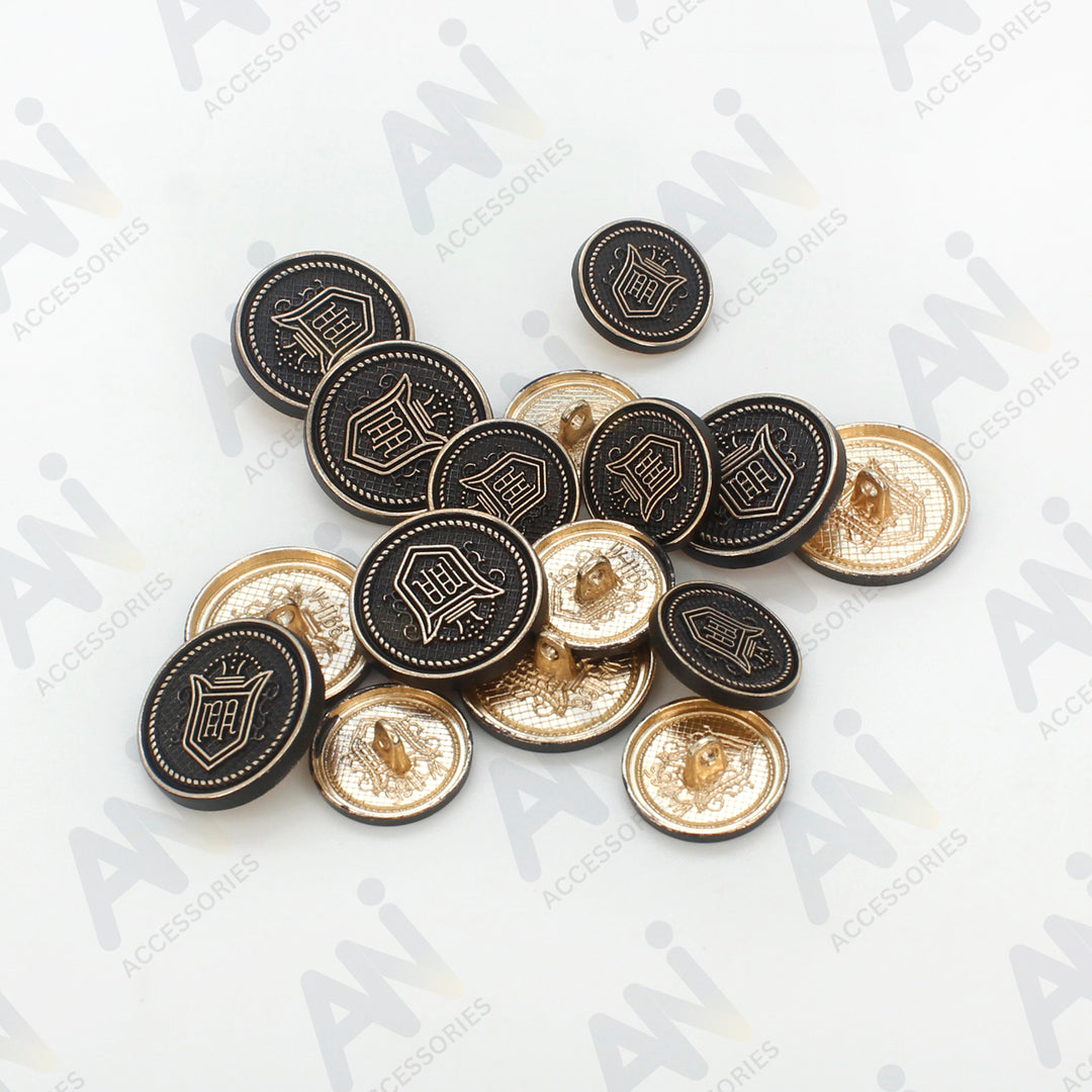 Royal Regalia Antique Metal Buttons