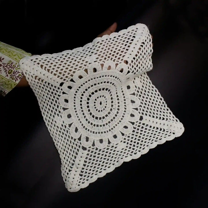 Crochet Square Doily Patch