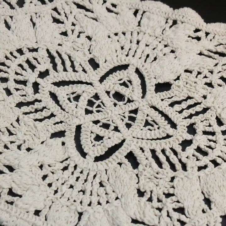 Rectangular Doily Appliqu Patch