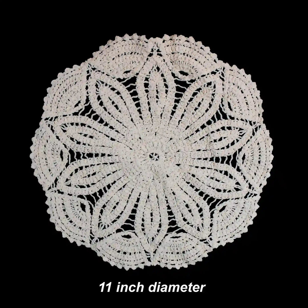 Ornate Crochet Mandala Patch