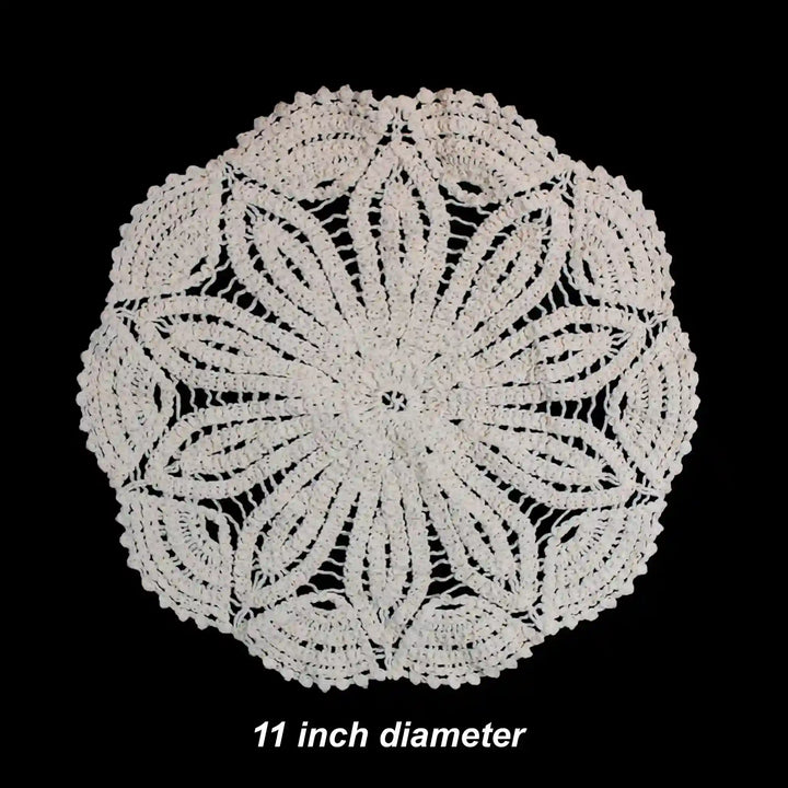 Ornate Crochet Mandala Patch