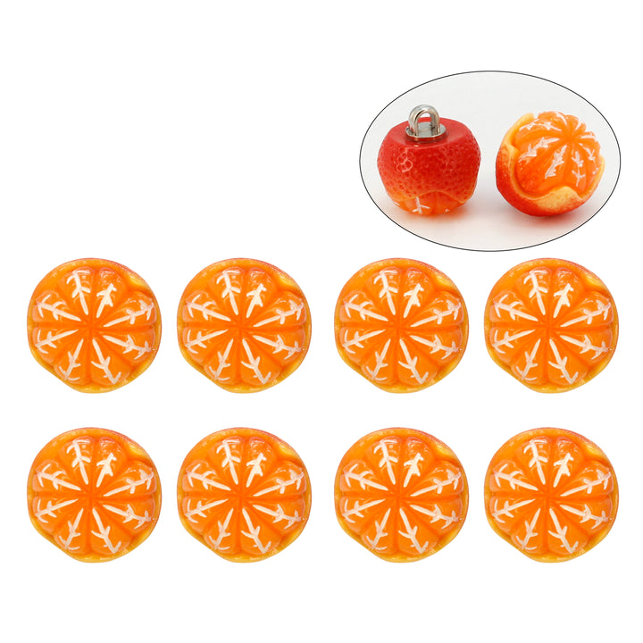 Orange Fruit Buttons