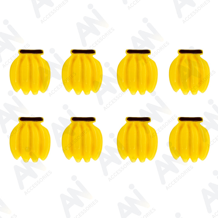 Resin Banana Buttons