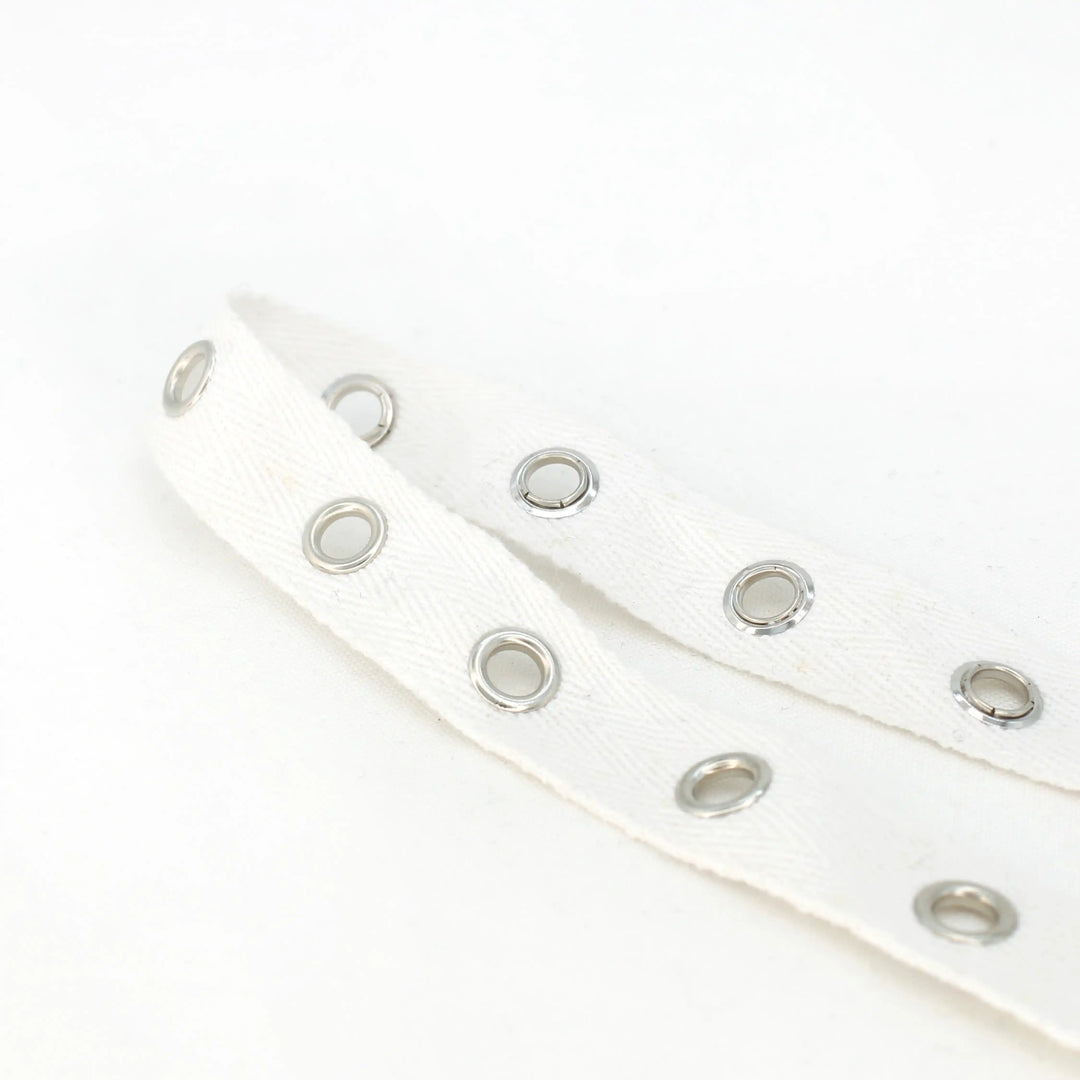 White Eyelet Tape