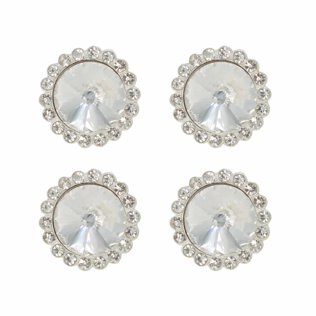 Modern Style Dome Metal Buttons | 15mm(21L) & 18mm(28L)