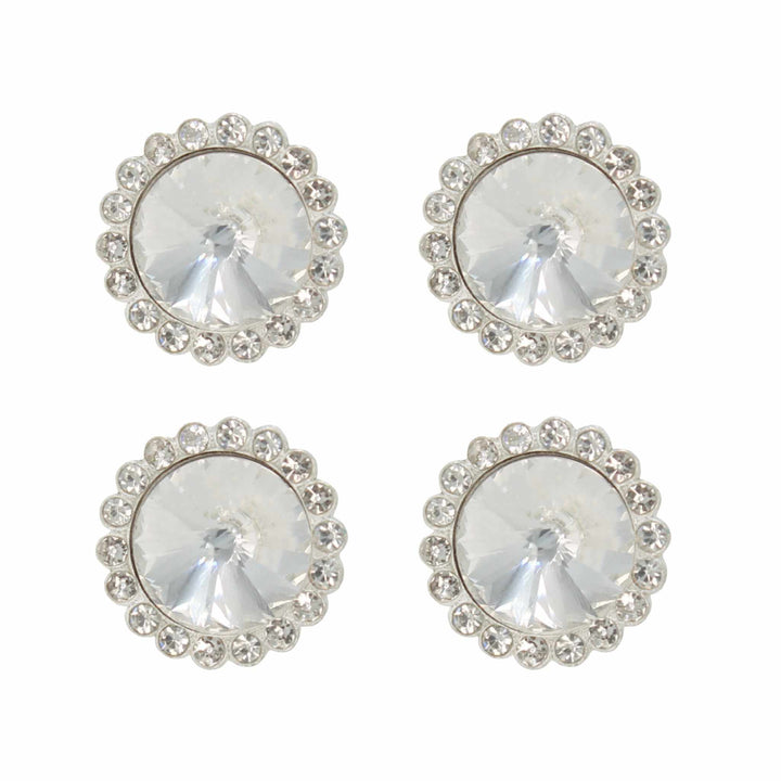 Modern Style Dome Metal Buttons | 15mm(21L) & 18mm(28L)