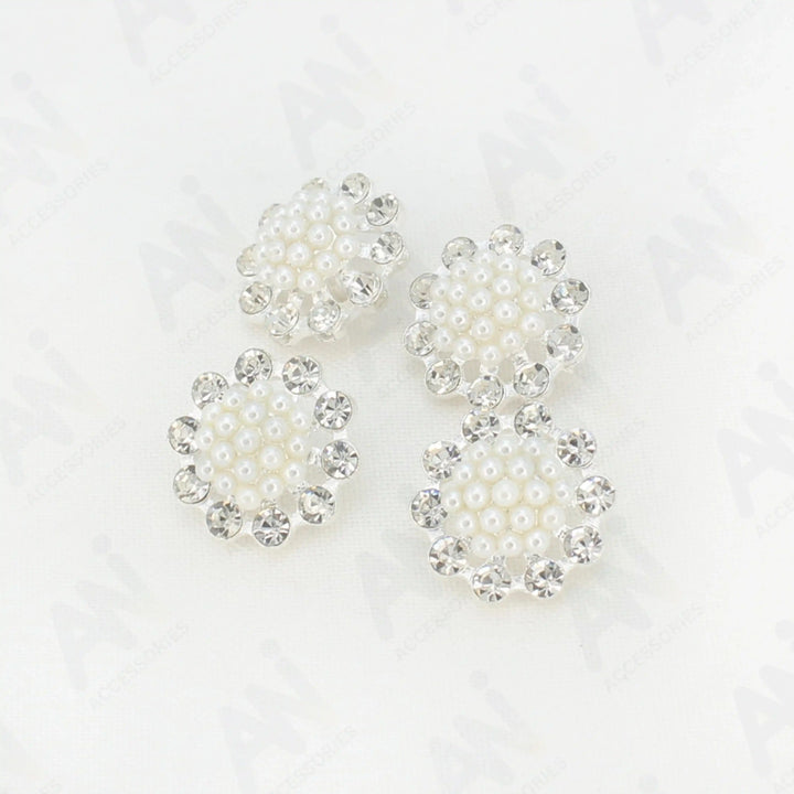 Dome Style Pearl Metal Buttons | 20mm(32L)
