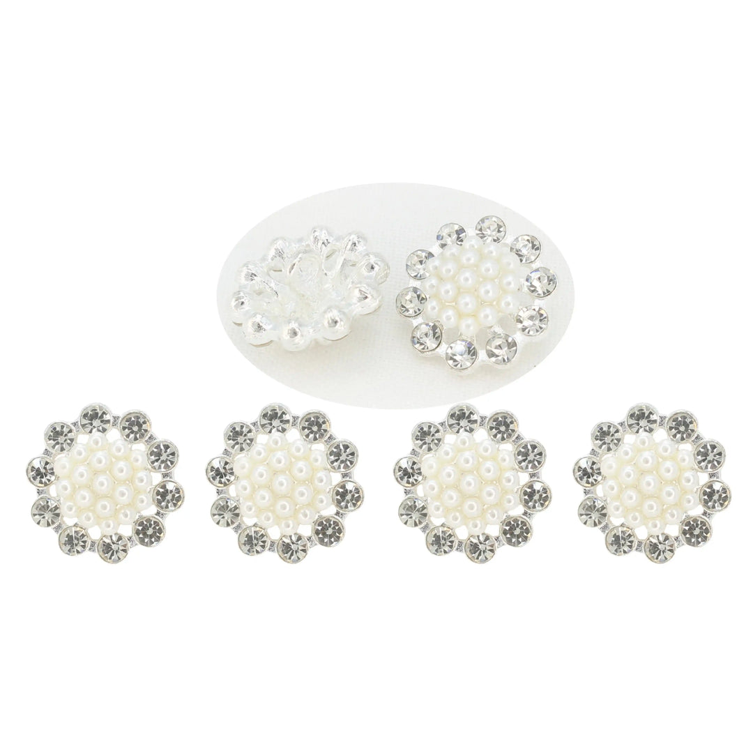 Dome Style Pearl Metal Buttons | 20mm(32L)