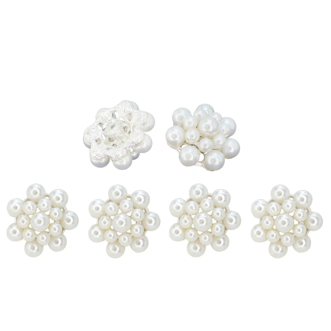 Bunch Style Pearl Metal Buttons | 19mm(30L)
