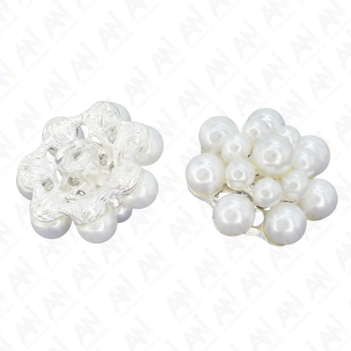 Bunch Style Pearl Metal Buttons | 19mm(30L)
