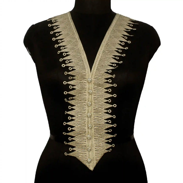 Moroccan Sfifa V Shape Zari