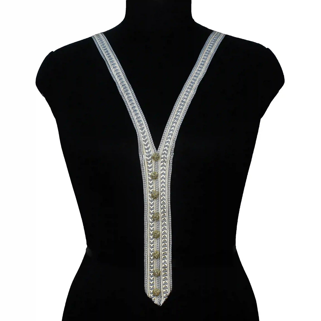 V-Neck with Extended Placket