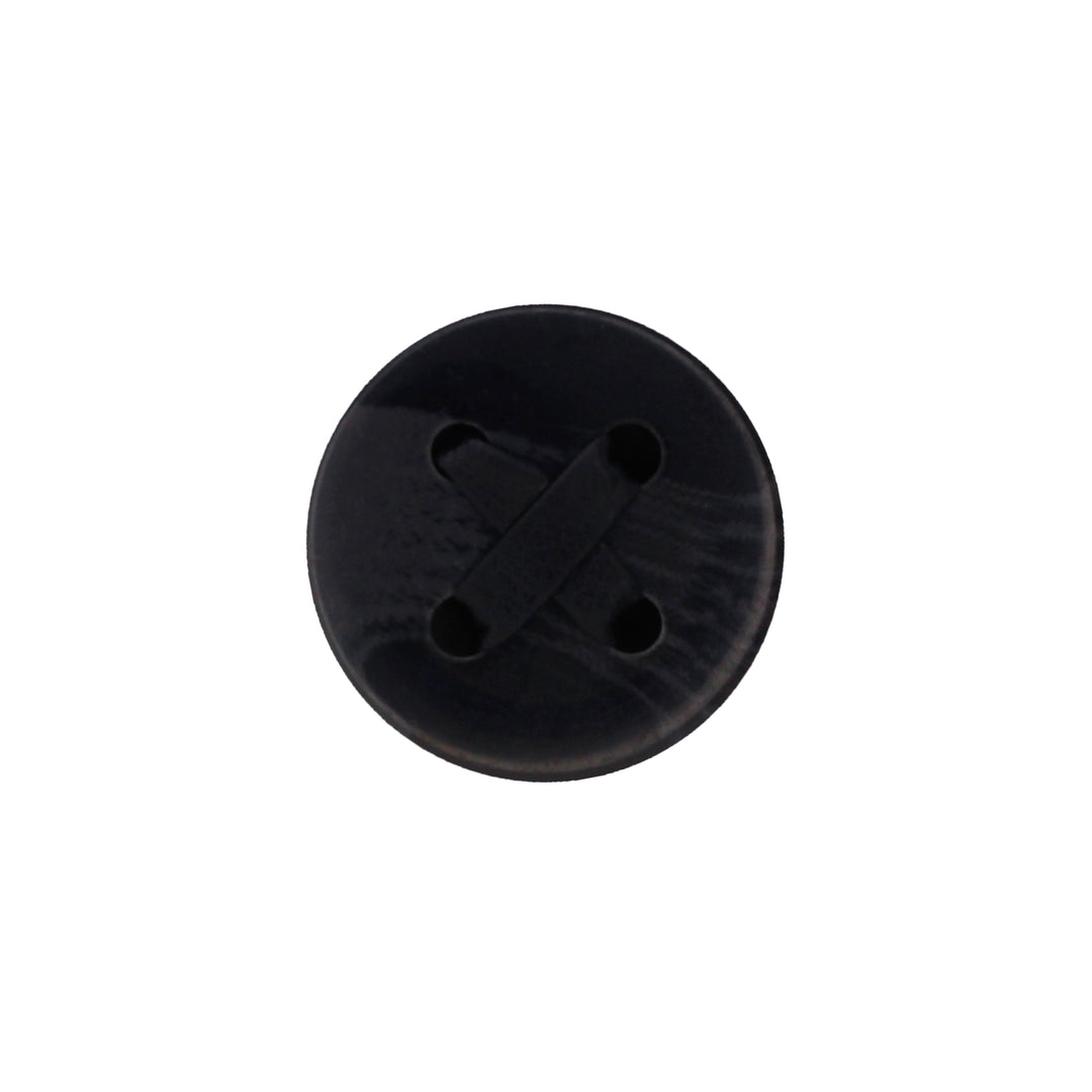 Black X Resin Button