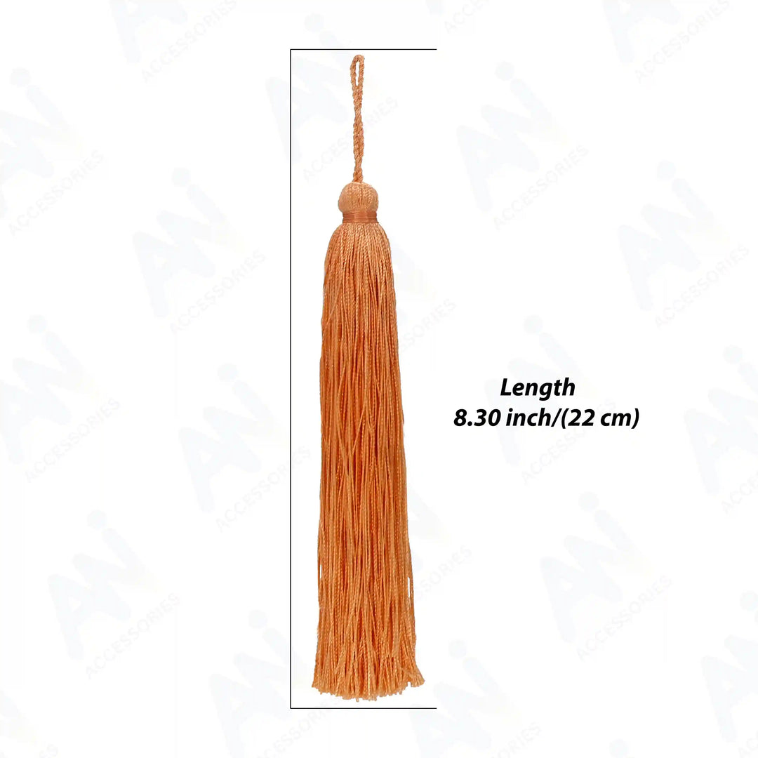 Orange Tassels