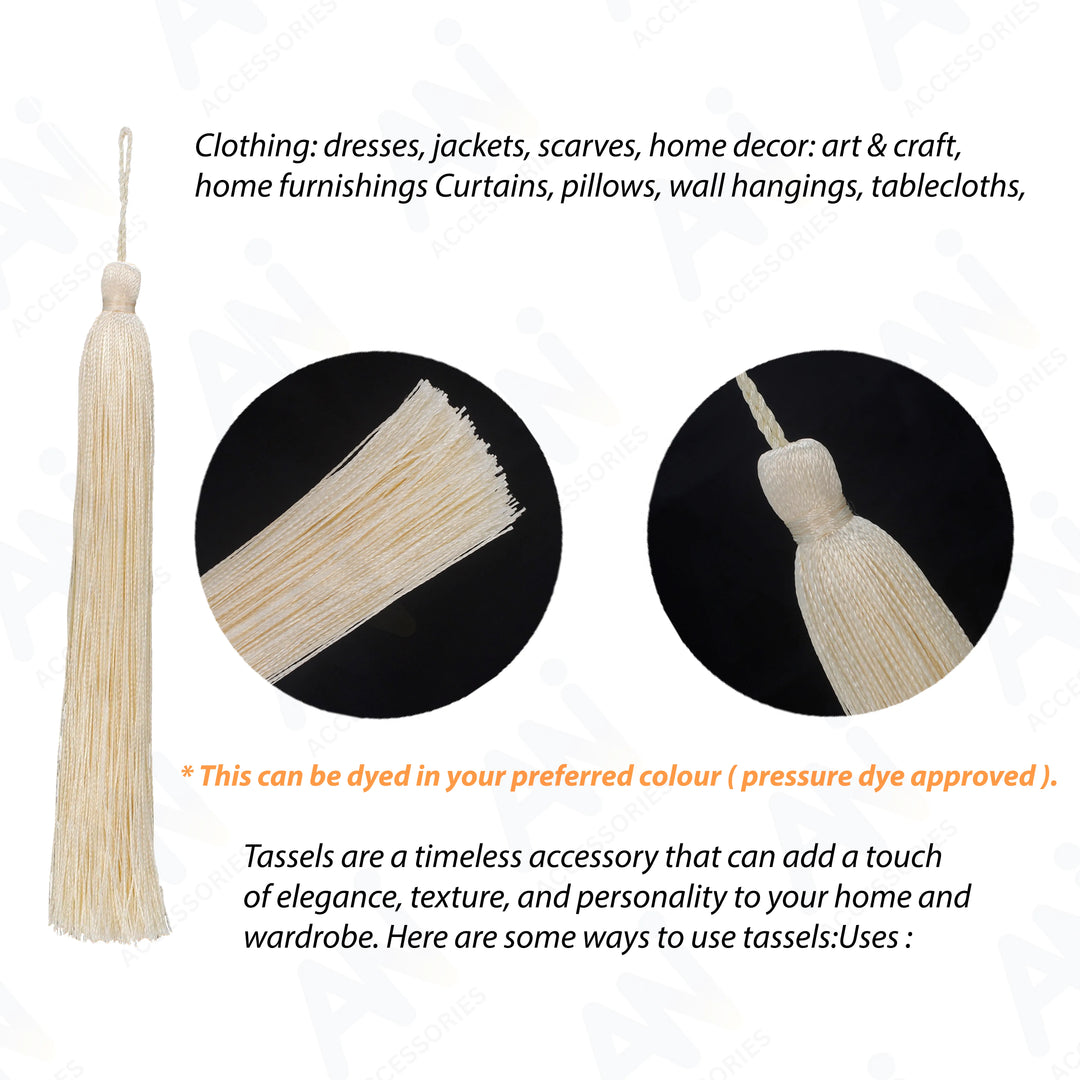 Cream Color Tassel