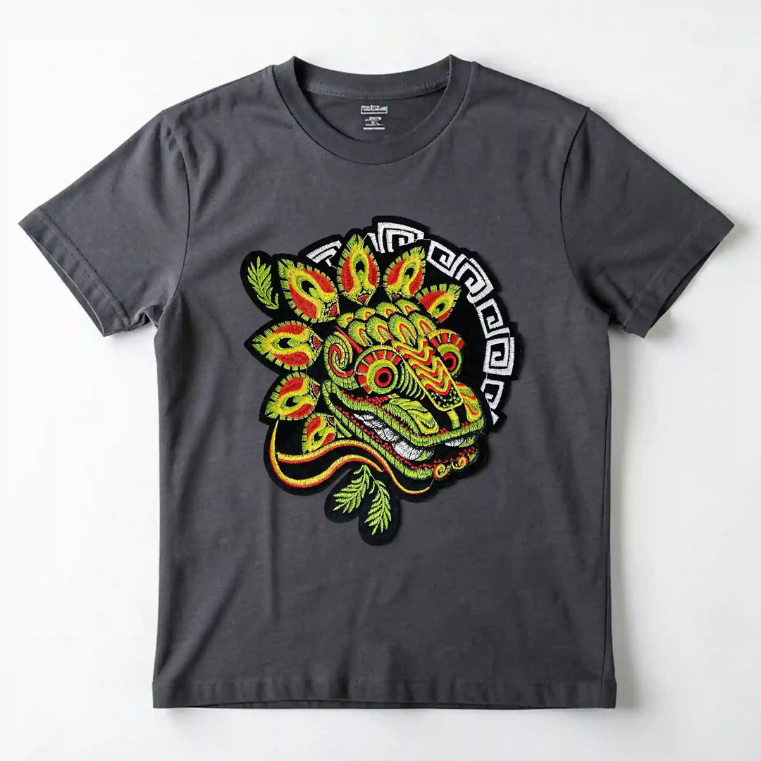 Tribal Mesoamerican Dragon Patch