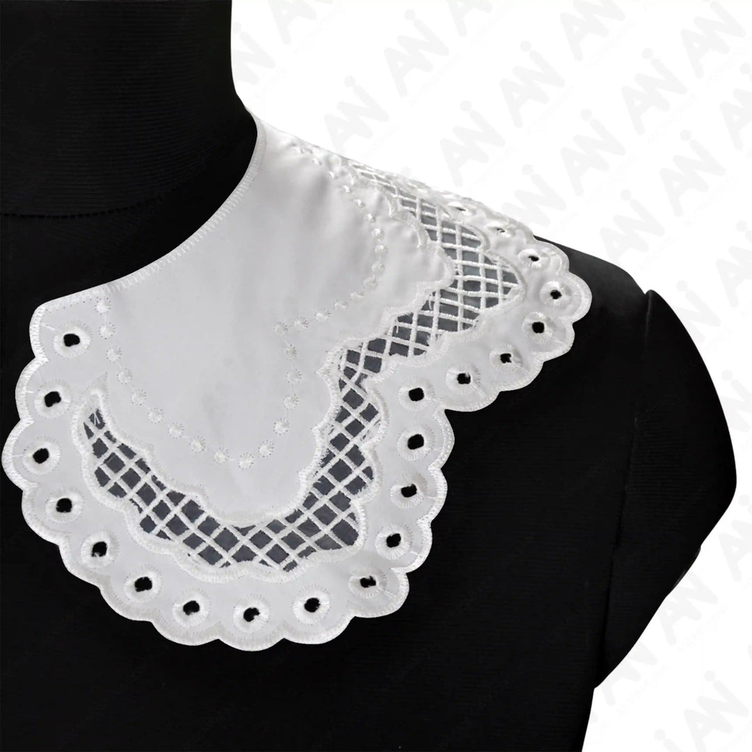 Premium butterfly inspired neckline collar patch for gown, kurti and party wear outfits
