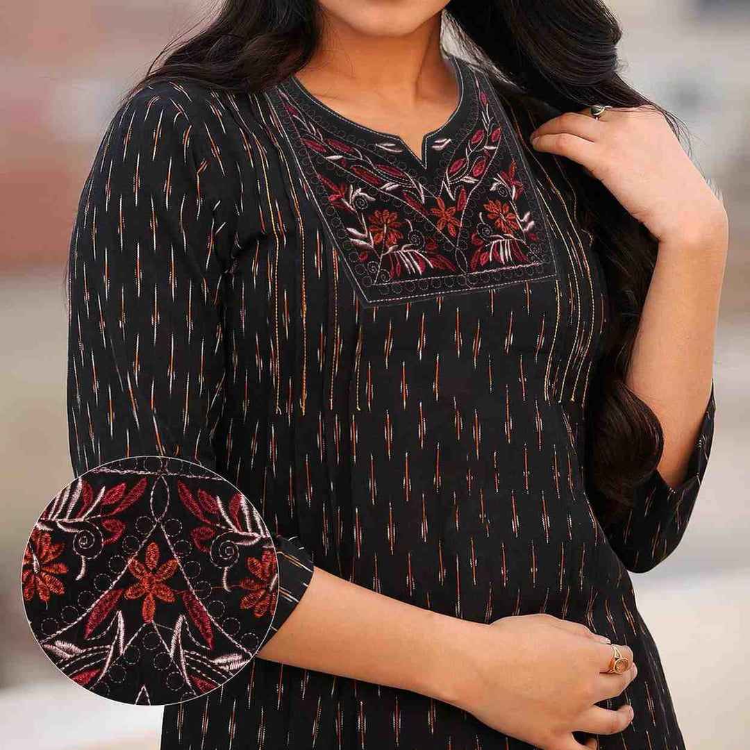 Premium grid design embroidered neckline yoke with royal finish for traditional and fusion outfits