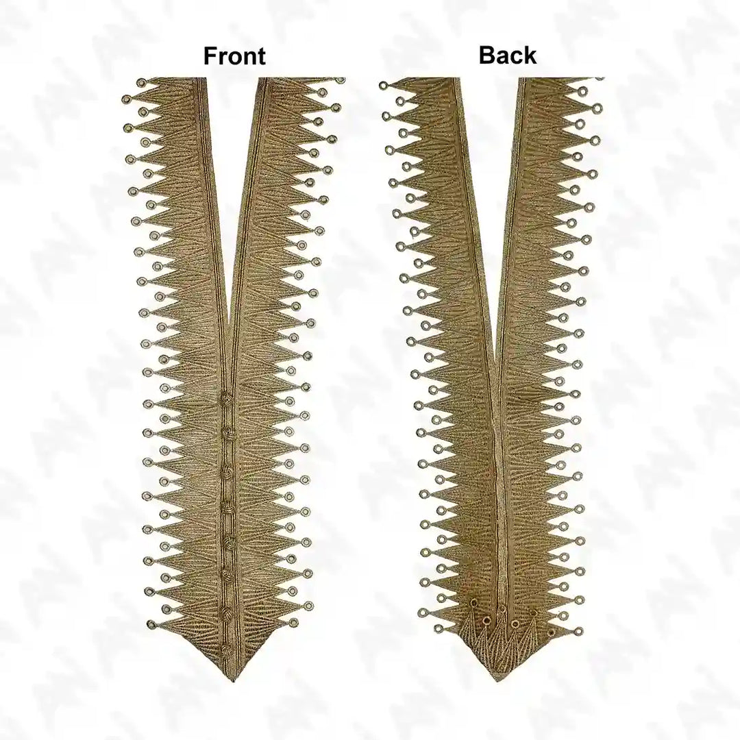 Moroccan Sfifa V Shape Zari