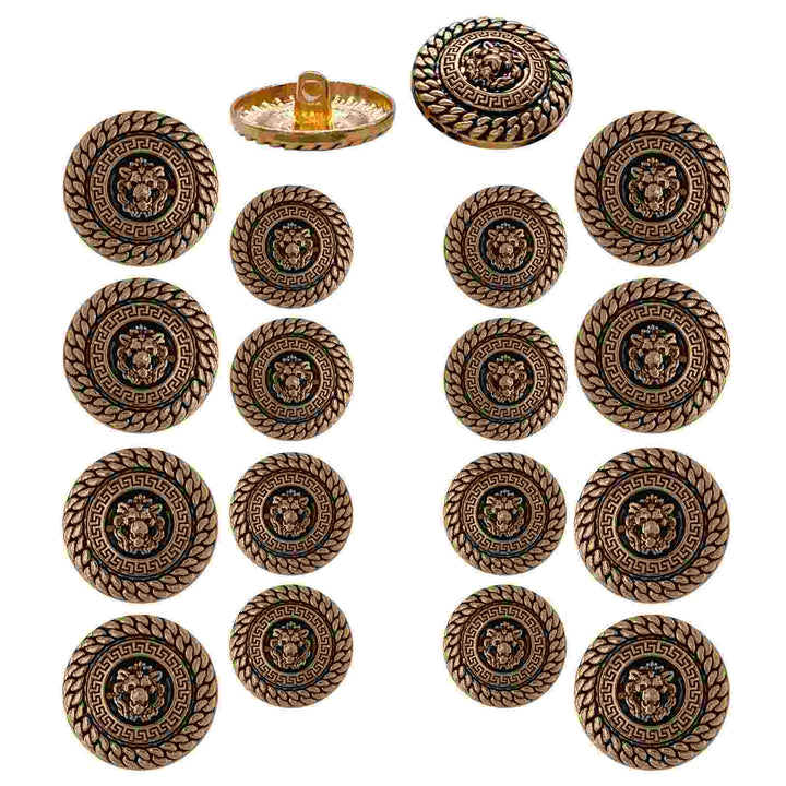 Stylish metal buttons by Ani Accessories, crafted to add elegance and charm to modern fashion accessories
