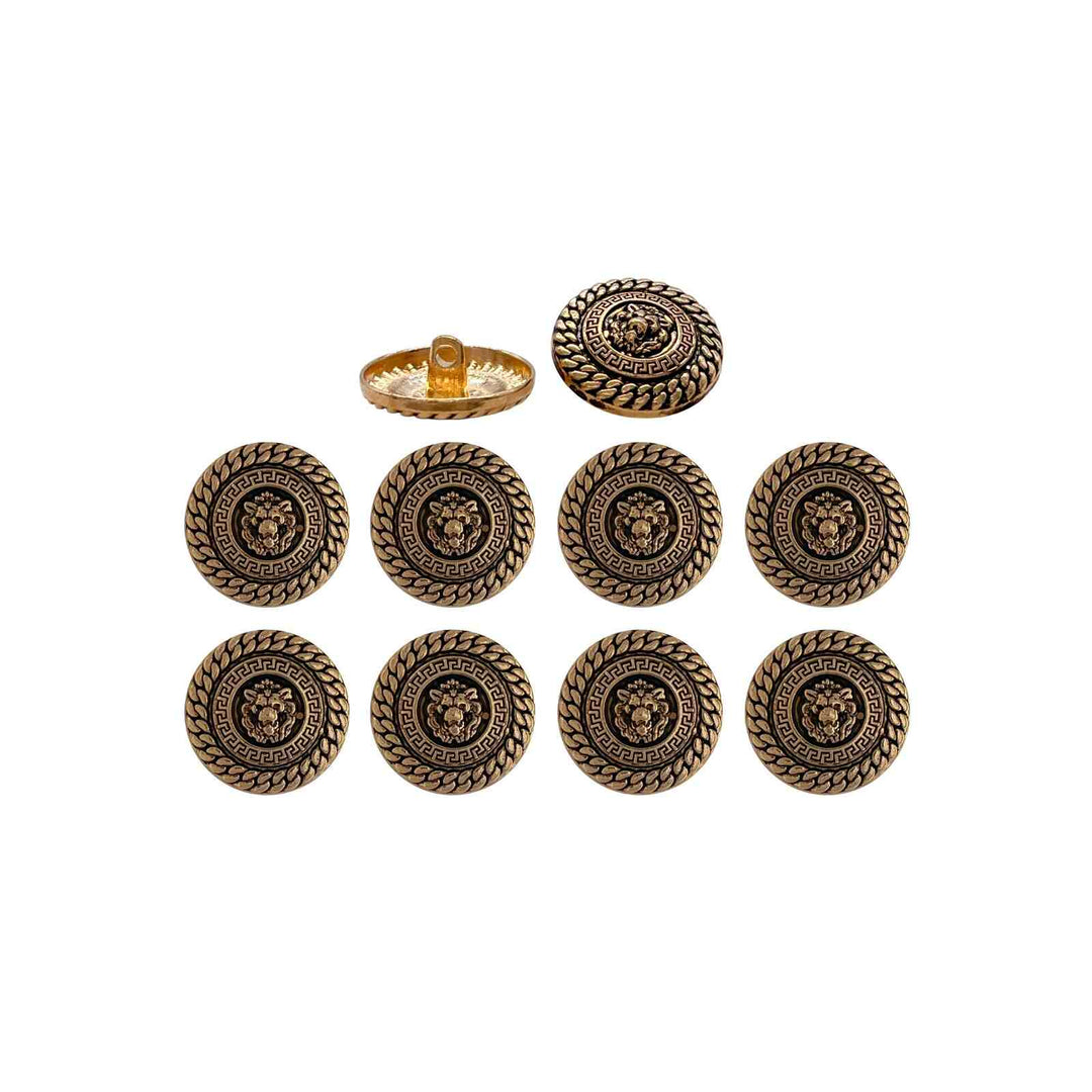 Set of 8 stylish buttons by Ani Accessories, perfect for enhancing coats, blazers, and trendy garments