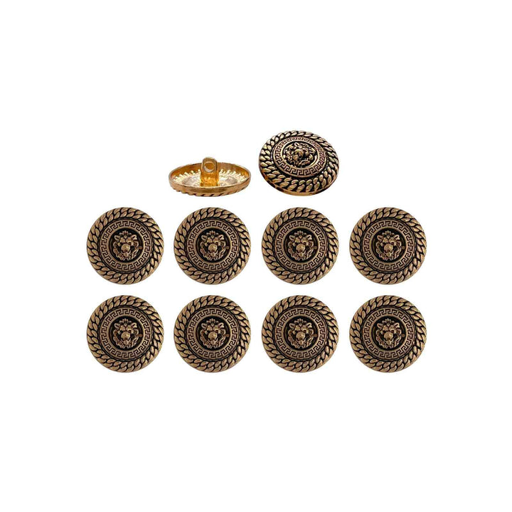 Set of 8 stylish buttons by Ani Accessories, perfect for enhancing coats, blazers, and trendy garments