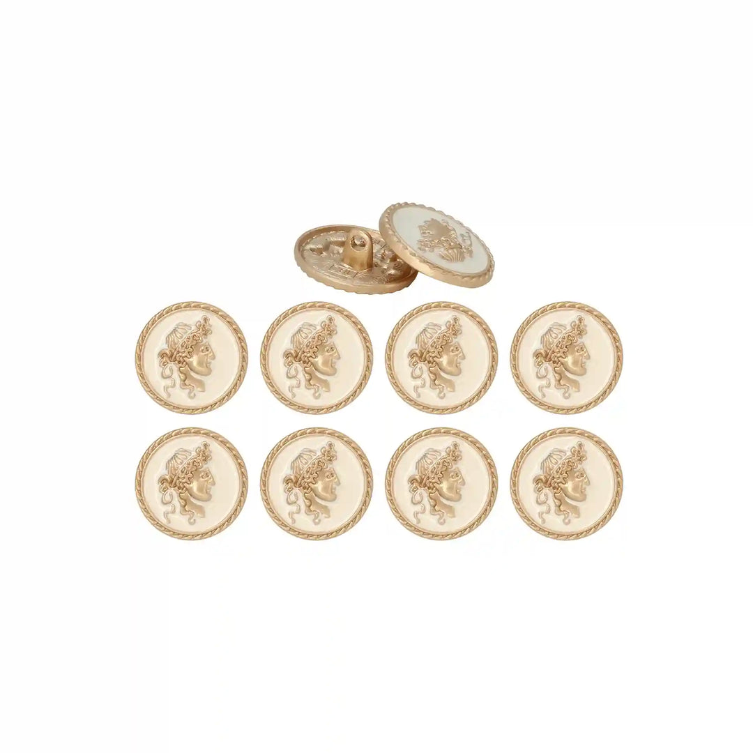 Set of 8 small buttons, perfect for all fashionable styles 