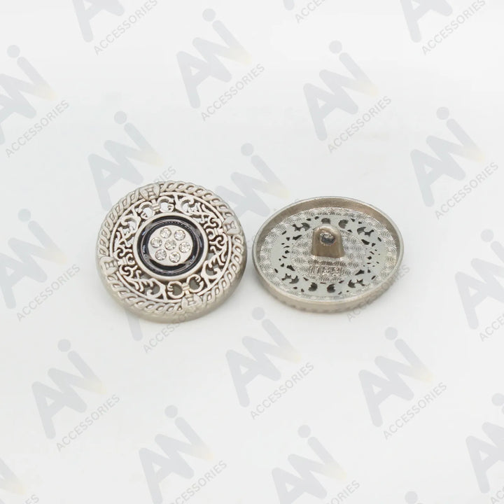 Shank gold button by Ani Accessories