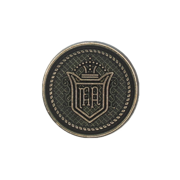 Stylish and Elegant Royal Regalia Antique Metal Buttons.