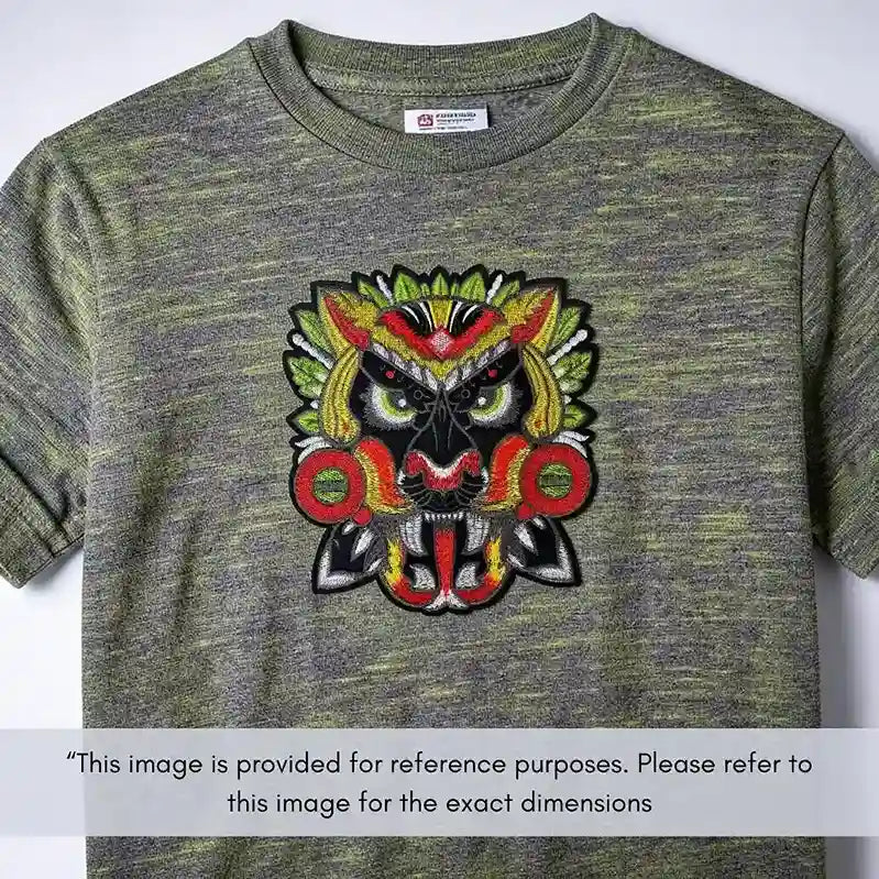 Ethnic Owl Guardian Patch