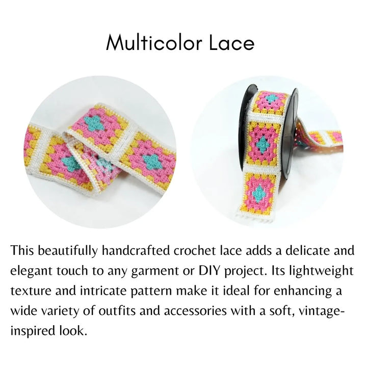 Crochet Multicolor Lace