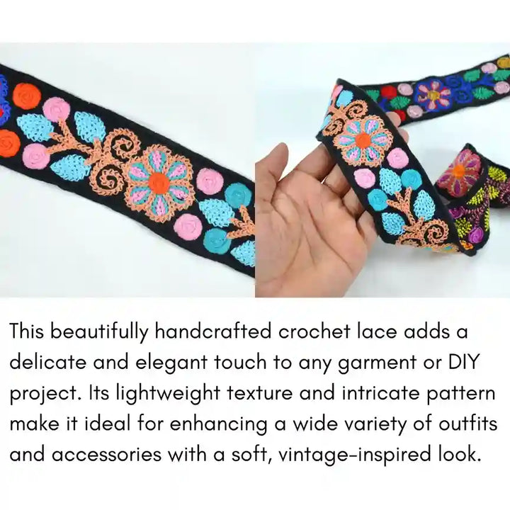 Crochet Lace Folk Trim